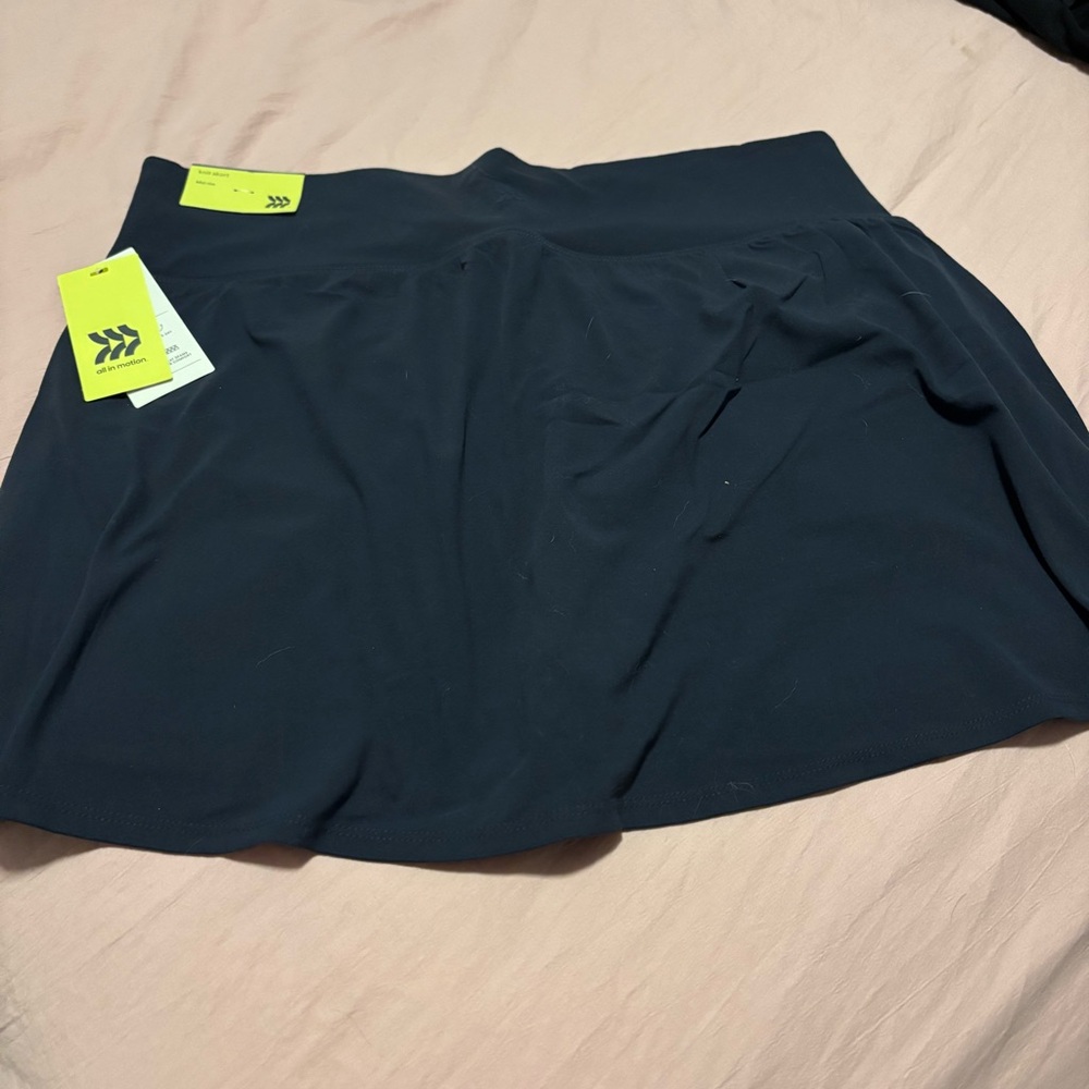 Navy Blue Athletic Skort